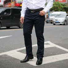 Мужские брюки цвета хаки, лето, мужские повседневные брюки с высокой эластичностью, Брюки с карманами, мужские черные, красные, синие, плюс размер 44 46