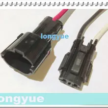 Longyue 50 наборов Универсальный 2-полосная Кэт разъем Пигтейл-подключение проводов/мужской и женский комплект 15 см провода