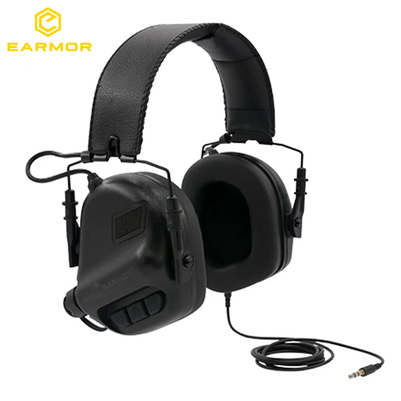 Ceny OPSMEN Airsoft Earmor M31 zestaw słuchawkowy taktyczne strzelanie słuchawki lotnicze słuchawki przeciwhałasowe wojskowe Softair ochrona słuchu