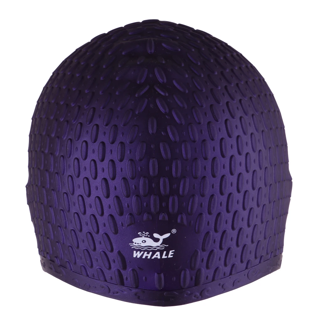 Snug Swimming Cap/Comfortable Ear Wrap Swim Caps/Waterproof Hair Protect Hat Unisex for Pool Swimming and Various Water Sports