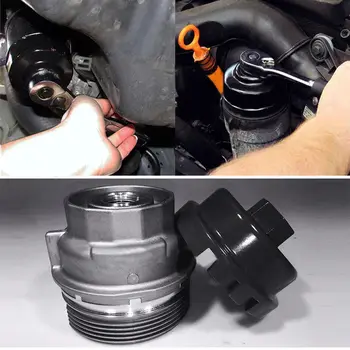 

48mm Oil Filter Wrench Cap Housing Tool Remover 14 Flutes Universal for TOYOTA Car Repair Tools Adjustable Car Auto Accessories
