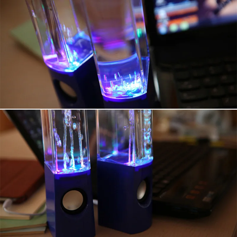 Беспроводной танцующий водный динамик светодиодный светильник Фонтан Динамик домашние вечерние NK-Shopping