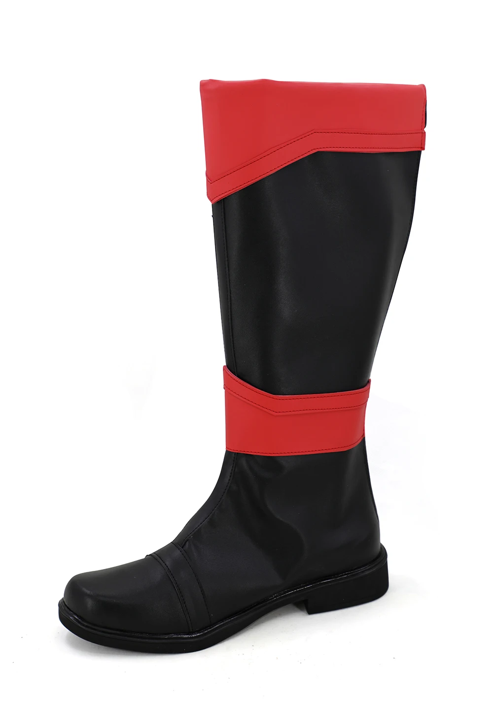 The Red Sentai Ranger Cosplay Boots Shoes (4)