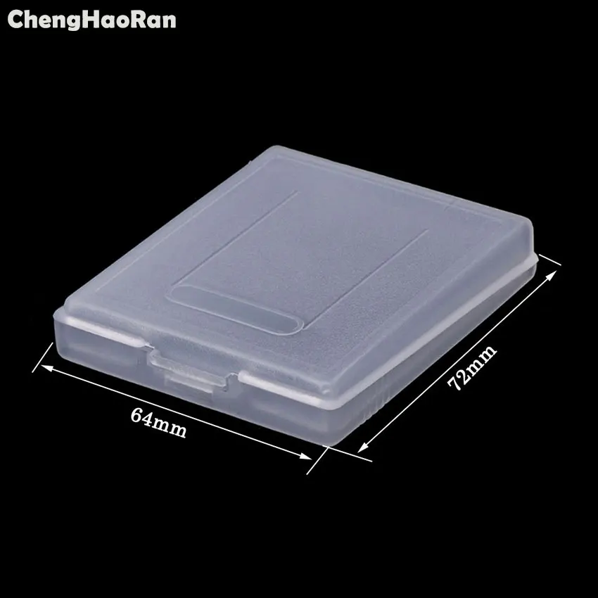 ChengHaoRan Game Cartridge Plastic Cases Game Cards Storage Box For GameBoy Pocket For GBA GBC GBP Protector Holder Cover Shell
