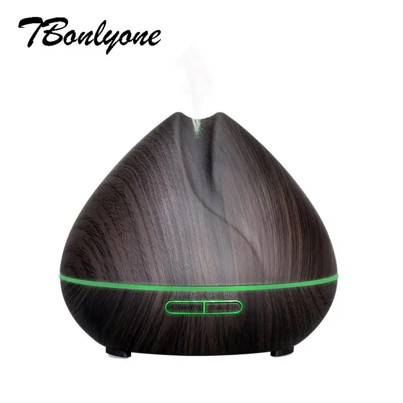 

TBonlyone 400ML air humidifier essential oil diffuser colorful aroma humidifier ultrasonic humidifier dark wood aroma diffuser