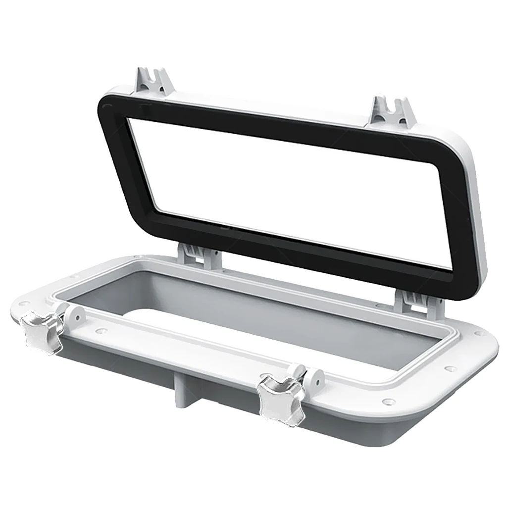 Replacement Boat Marine RV Flush Rectangle Opening Portlight Window