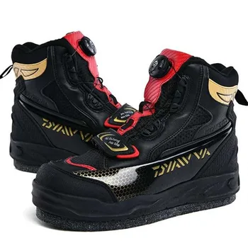 Daiwa Men's Quick-dry Fishing Wader Boots with Felt Sole, Non Slip Wading Boots, Fishing Wading Shoes for Marsh Camping