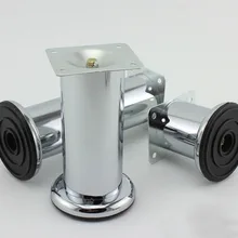 Упаковка из 20 шт) мебель ножки хромированный шкаф стол диван кровать ноги черное кресло Стенд ноги H = 150 мм