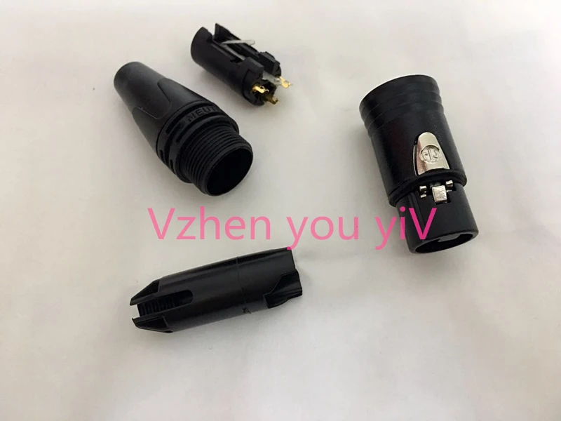 20 шт./лот коннектор NEUTRIK 10 шт. NC3MXX и NC3FXX Male et femelle Un ensemble 3 Broches XLR avec!|Соединители| |