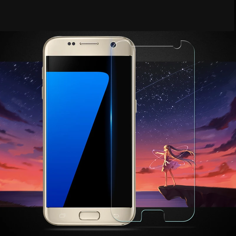 HCCZ 2.5D для Samsung Galaxy S7 S6 S5 S4 S3 mini C5 C7 Note 3 4 5 Премиум Защита экрана закаленное стекло