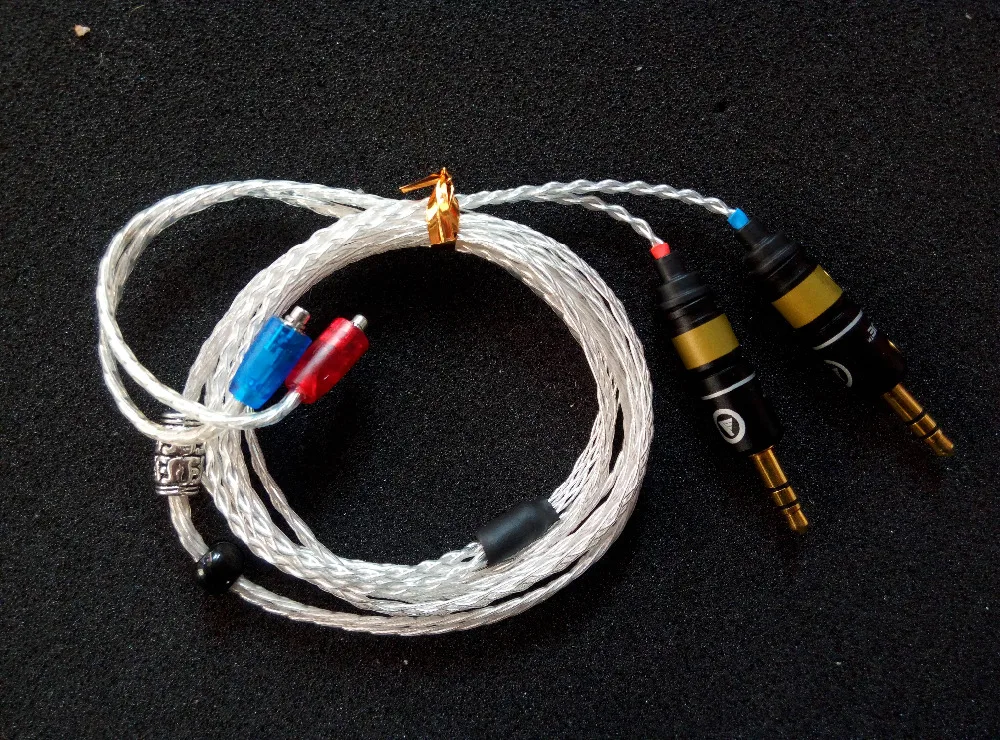 diy pure siver Balanced wire Balanced cable Balanced line diy earphone
