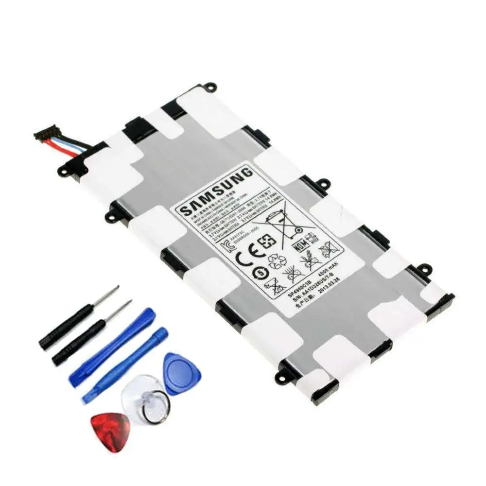 imágenes para Original del 100% genuino para samsung tab 2 7.0 p6200 p3100 p3110 de la tableta batería de reemplazo 4000 mah batería + herramienta + número de pista imágenes para Original del 100% genuino para samsung tab 2 7.0 p6200 p3100 p3110 de la tableta batería de reemplazo 4000 mah batería + herramienta + número de pista