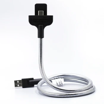 

Sindvor Lazy Flexible USB Cable Stand Data Cable Car Charger Holder For iPhone 6 7 Plus 8 X 11 Samsung Sony Type C Android Phone