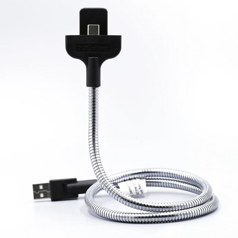 Sindvor Lazy Flexible USB Cable Stand Data Cable Car Charger Holder For iPhone 6 6S 7 Plus 5 Samsun