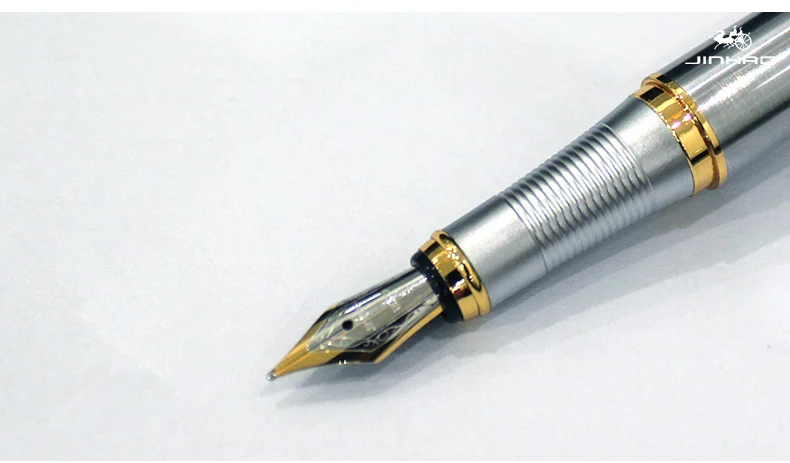 4 шт./партия Классическая стрелка перьевая ручка Jinhao Iraurita 0,5 мм тонкой ручки для подписи канцелярские офисные школьные принадлежности, блокноты в A6062