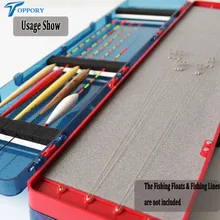 Многофункциональная коробка для рыболовных снастей 3 слоя Herabuna Тайваньская коробка для рыболовной лески поплавок Буй чехол для хранения крючка