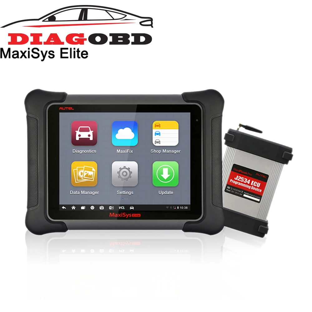 

Autel MaxiSys Elite Auto Diagnostic Tool with Advanced ECU Programming & OBDII Function For J2534 Scanner TWO Years FREE UPDATE