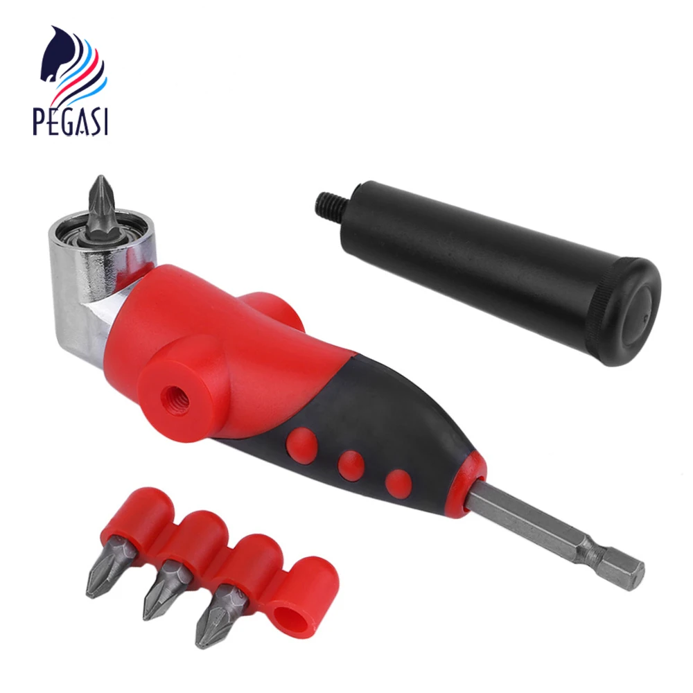 Buy PEGASI 1/4 Inch Angle Bits Driver