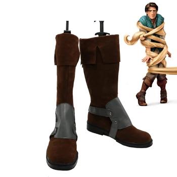 

Anime Flynn Rider Cosplay Shoes Game Boots Custom Made