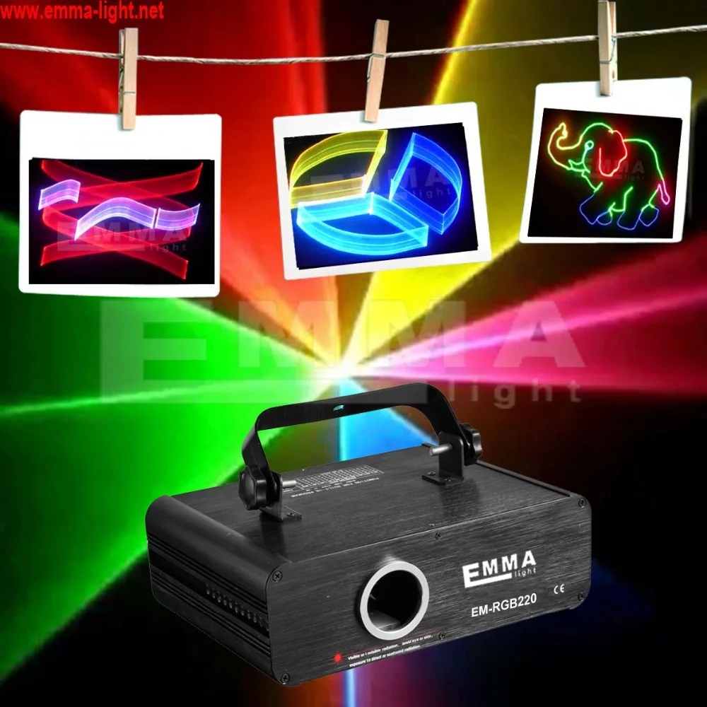 Holographic Mini Laser Stage Lighting Disco Party Show System DJ Light Projectorin Stage