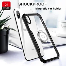 Роскошное кольцо на палец крышка для iPhone X XS Xr Xs Max ударопрочный телефон мягкие силиконовые чехлы, полностью защищающие телефон Автомобильный держатель Магнитный