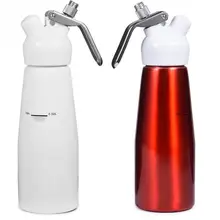 500 мл Металлический Диспенсер Для Масла Виппер пенообразователь с 3 насадками алюминиевый крем взбитые сливки Инструменты для выпечки