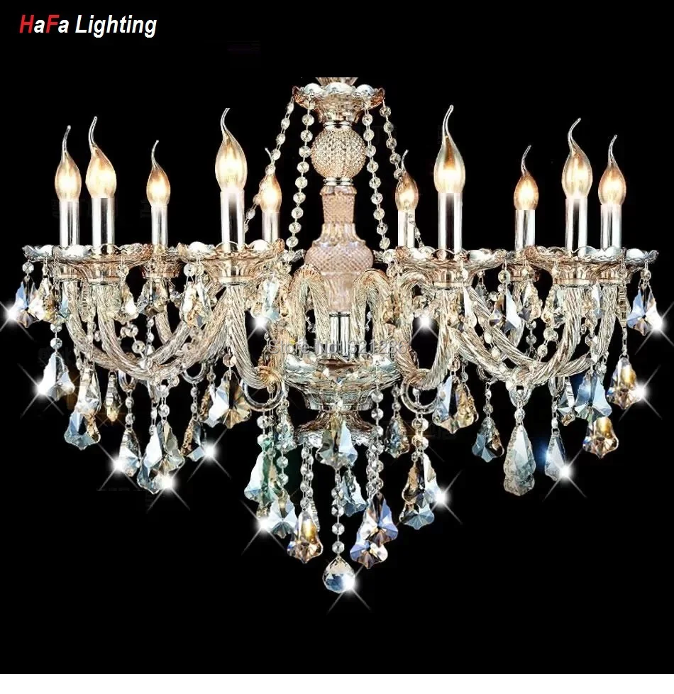 Top Modern Crystal Chandelier light living room lights luxury crystal lighting Chandeliers