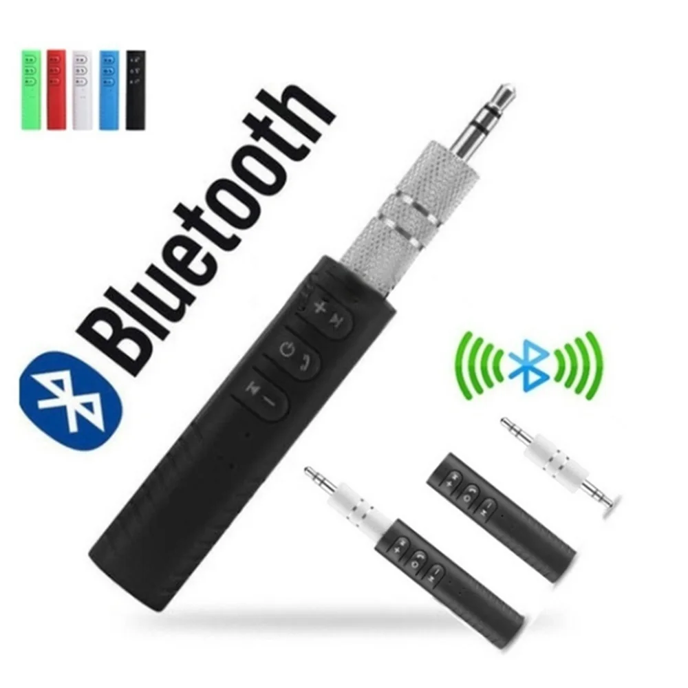1 шт. Мини 3,5 мм разъем беспроводной адаптер Bluetooth громкой связи музыкальный аудио приемник авто Bluetooth AUX для динамика наушников