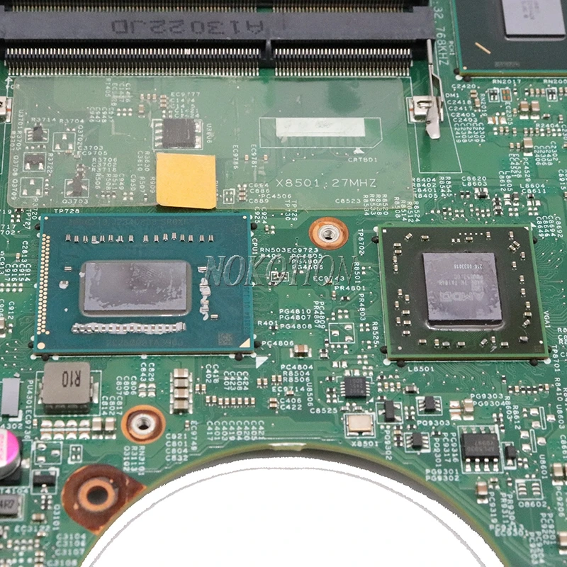 NOKOTION CN-0FJ7H9 0FJ7H9 для Dell Inspiron 14z 5423 Материнская плата ноутбука с SR0XG I7-3537U на плате