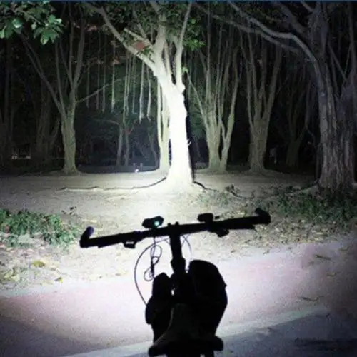 Top 8000 lumen T6 LED Bicycle Light Headlamp Front Head Torch Bike Headlight with Battery Pack+Charger 1
