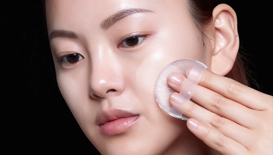 

Hygiene Makeup Foundation Silicone Blender Puff Transparent Silica Flawless Powder Beauty Essentials Blending Sponge Makeup Puff