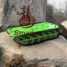 Smarian официальный гусеничное шасси супер большая подвеска Пульт дистанционного управления бак полностью металлический робот трек кросс-кантри скалолазание Diy
