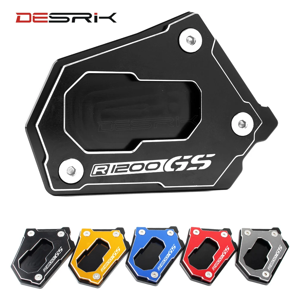 DESRIK Мотоцикл CNC Выдвижная подставка боковая расширение для BMW R 1200 GS LC R1200GS 1200GS ADV Приключения 2014 2015 2016|Накладки