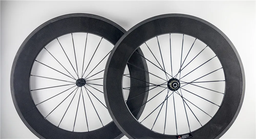 Zipp 808  88mm Full Carbon Wheels Clincher Road Carbon Bike Wheels With Ceramic Bearing Hubs