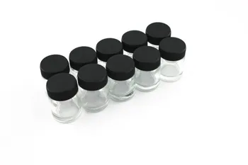 

ABEST NEW 10X Airbrush Glass bottles blank lids 22CC STANDARD AB-G1