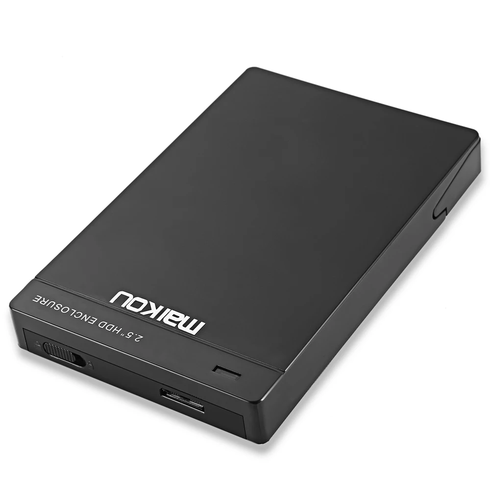 Maikou USB3.0 2,5 дюймов жесткого диска SATA HDD корпус-черный