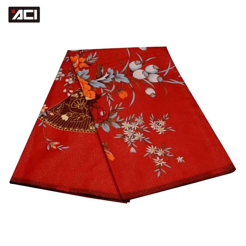 

ACI New Fashion African Batik Wax Fabric Ankara Super Hollandais Wax Java Print Tissu Africain 6 Yards Veritable Wax Hollandais