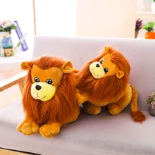 Stuffed Animal Lion Cute Stuffed Toy Soft Simulation Jungle Series Lion King Animal New High Quality Children Birthday Gift new simulation lion toy handicraft lifelike lion doll with a small lion in the mouth gift about 50x33cm