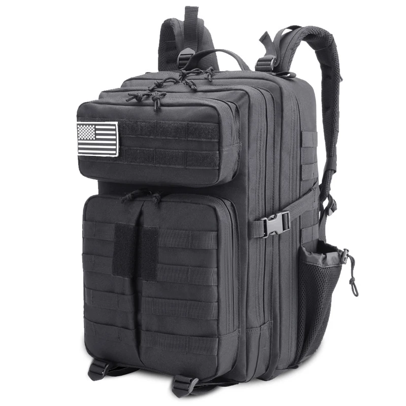 Outdoor 45l Military Rucksacks Tactical Backpack Assault Pack Army Molle Bug Out Bag Trekking