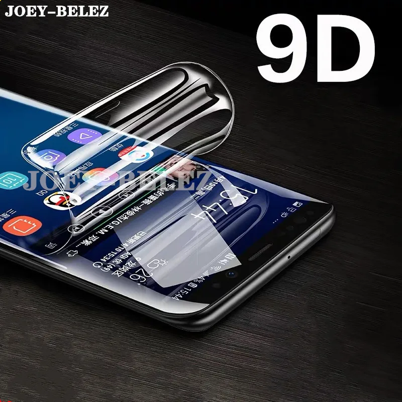 

Full Cover Soft Hydrogel Film For Samsung Galaxy Note 10 8 9 S7Edge Screen Protector For Samsung S10 5G S10e S8 S9 Plus No Glass