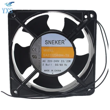 

SA231238BH-T5 AC 220V-240V 0.1A 23W/22W 12038 12CM 120*120*38mm 50/60HZ KTV Cabinet Chassis Cooling Fan