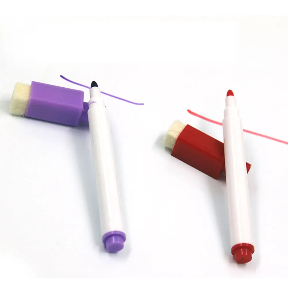 4 цвета случайный ручка для доски на магните маркер для белой доски маркеры для доски канцелярские Гладкий дети творческий