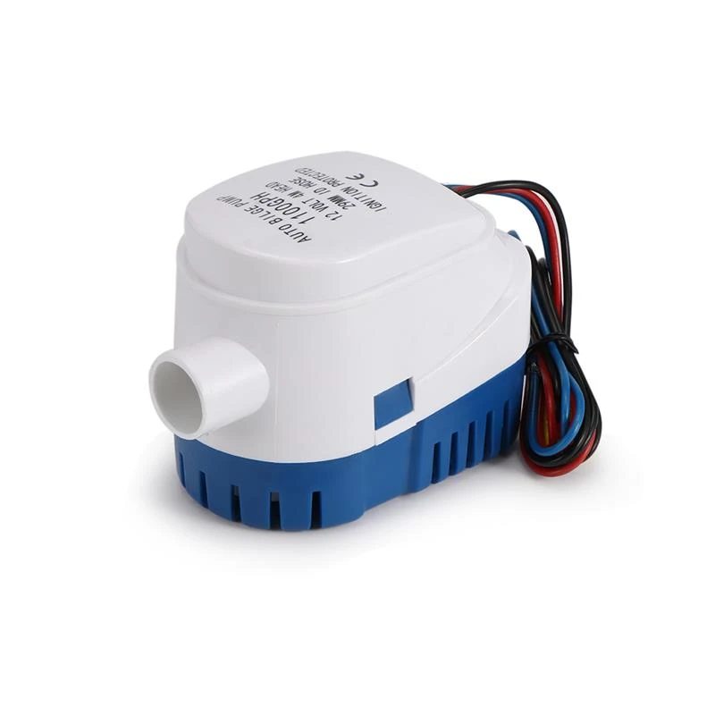 COZHYESS Automatic Submersible Boat Bilge Water Pump 12v 1100Gph Auto Bilge Pumps for Boats Bilge Pump for Boat with Float Switch