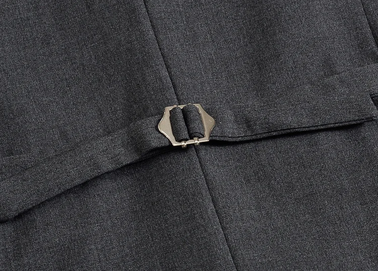 Новое высококлассное мужское платье жилеты Slim Fit Мужской жилет button top жилет Повседневный Без Рукавов формальный деловой брендовый пиджак