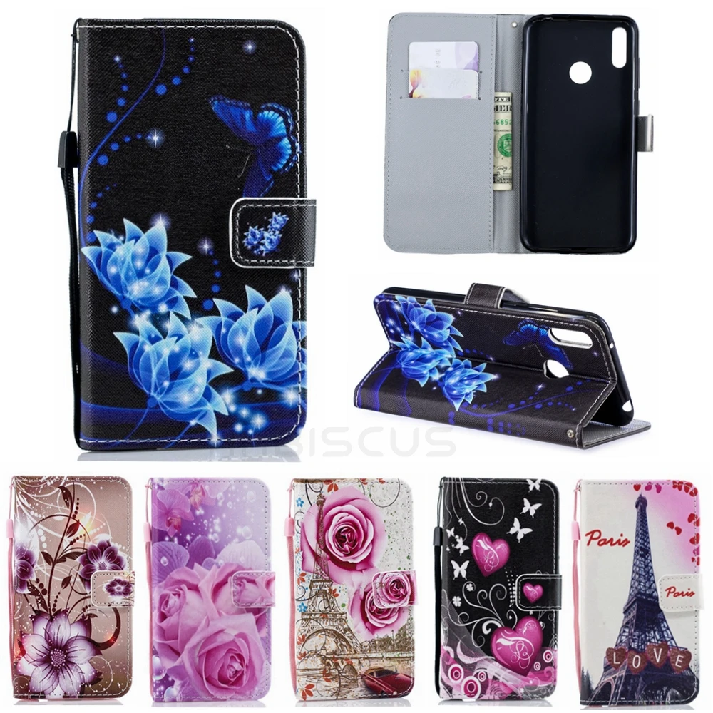 

Printing Leather Wallet Case For Huawei P20 P30 Honor 10i 9 10 8A 8S 8X 7A View Mate 20 Lite Pro Nova 5 3 3i 4 P Smart Flip Case