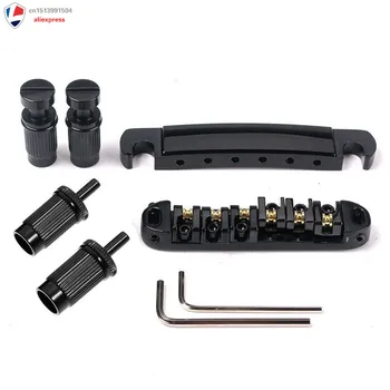 

NEW Roller Saddle Bridge ABR-1 Tune-o-matic Bridge Tailpiece Bridge Guitar