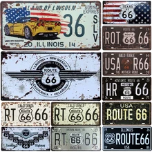 Горячая 66 Route Group номерной знак металлическая пластина автомобильный номер оловянный знак бар паб кафе для домашнего декора металлическая гаражный знак живопись пластинка, знак