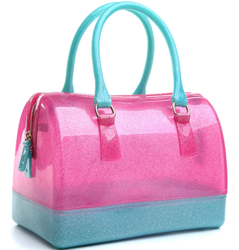 Free Shipping 2017 New Design Fur Candy Handbags Whole Women Free Shipping 2017 New Design Fur Candy Handbags Whole Women Fashion Jelly In Top Handle Bags From Luggage On