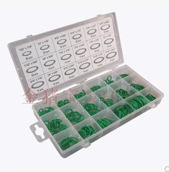 

2015 big promotion270PC green "O" ring set / seal / sealing rings / nitrile rubber high temperature / set