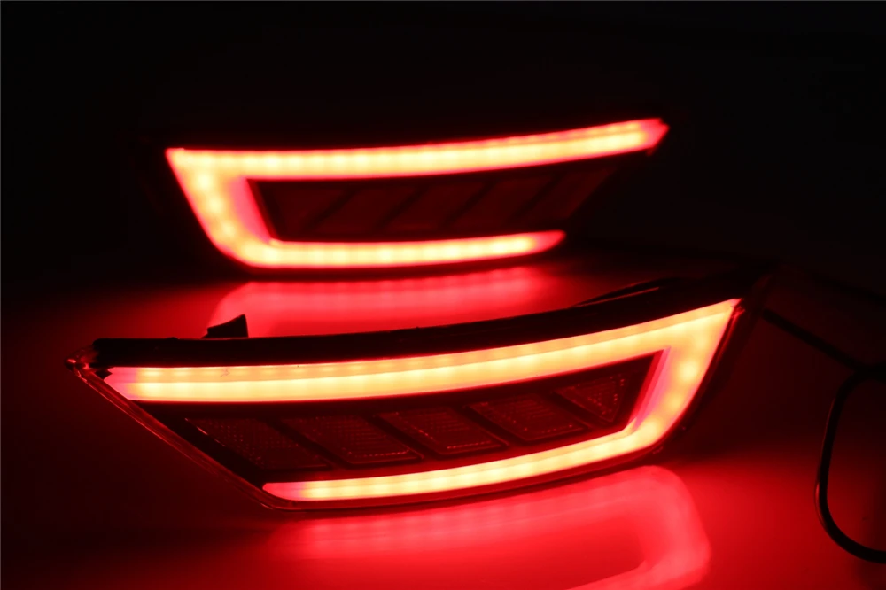 For Ford Hatchback Focus 2009-2013 For Ecosport 2013- For Kuga Escape 2013- rear tail bumper lamp Reflector fog light